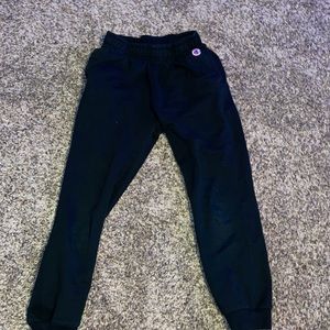 Champion black sweats